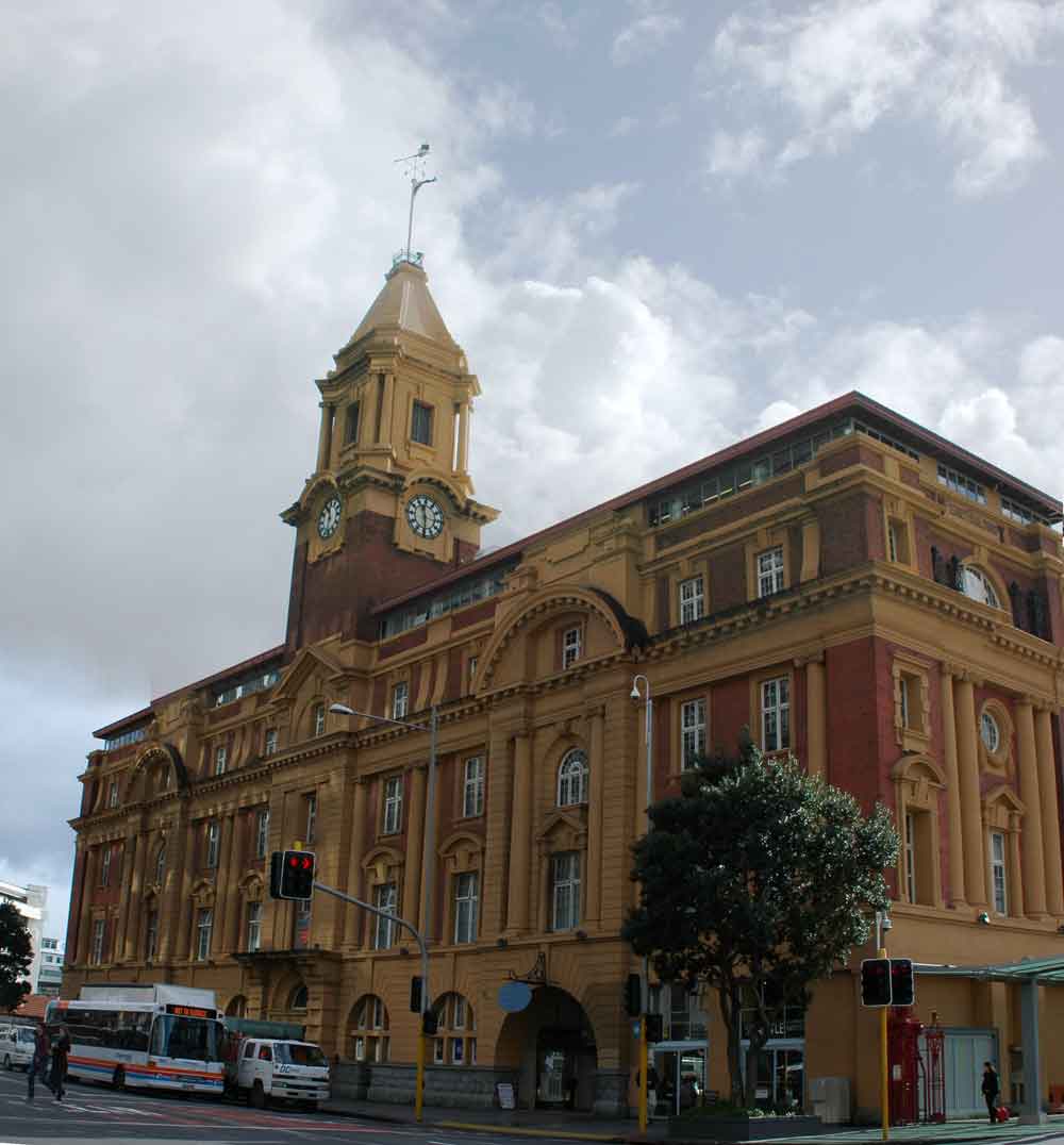 21 - Nueva Zelanda - Auckland, edificio